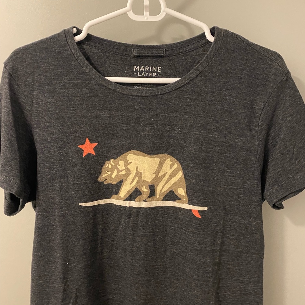 Marine Layer Surfing Bear Tee
